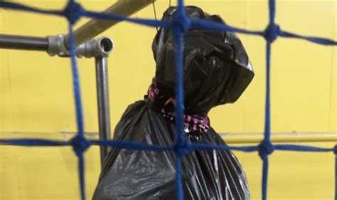 fake body bags news|Children's soft play centre apologises over body bag  .